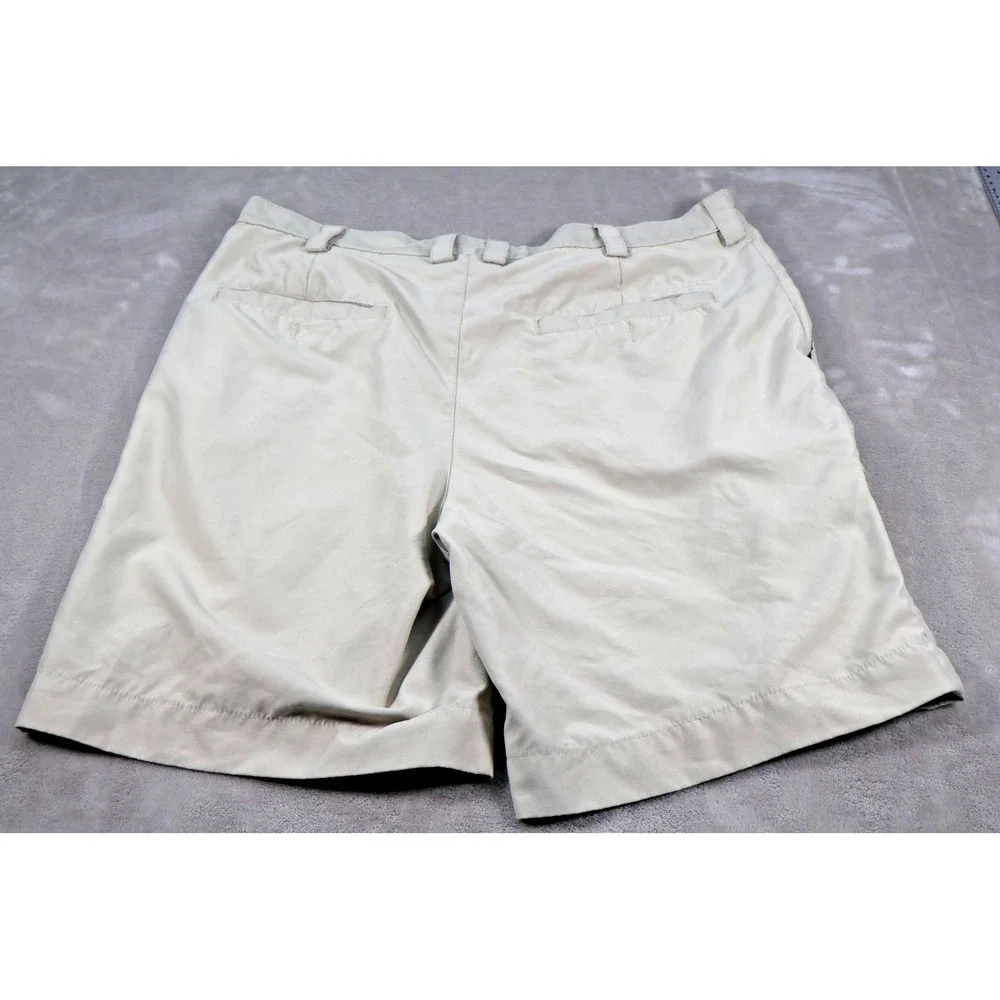 Columbia Shorts Mens 38 Beige Chino Flat Front Pockets‎ Casual Summer Outdoor